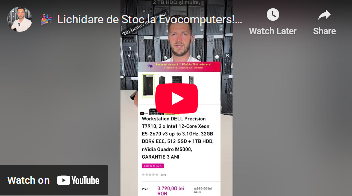 Lichidări de stoc la EvoComputers – Prinde ofertele cât mai sunt!