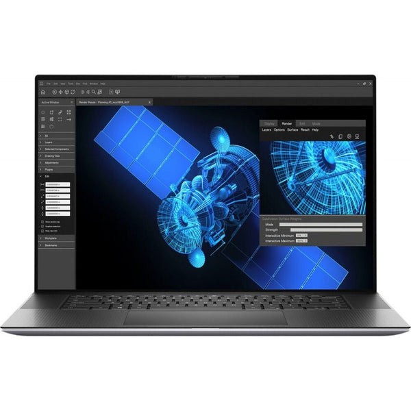 Laptop DELL Precision 5750 17.3" Full HD, I7-10850H, up to 5.1 Ghz 32 GB RAM, 1TB SSD, Dedicata nVidia Quadro RTX 3000 MAX-Q 6GB