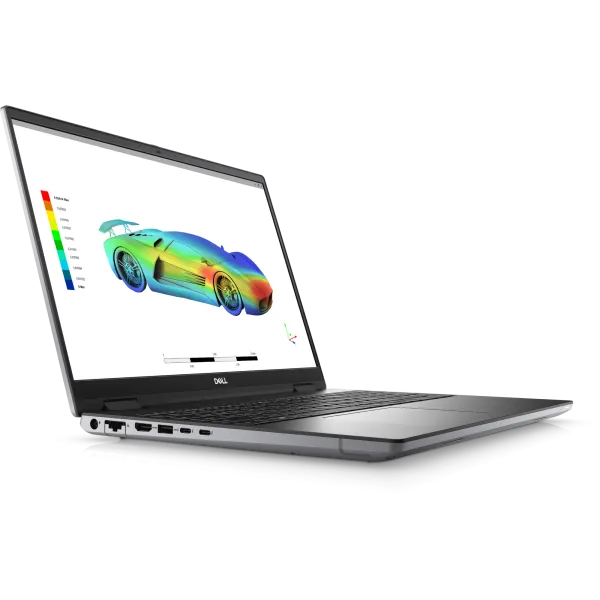 Laptop DELL Precision 7670 16" Full HD, I7-12850HX, up to 4.8 Ghz 32 GB RAM, 1 TB SSD, Dedicata nVidia RTX A3000, 12GB