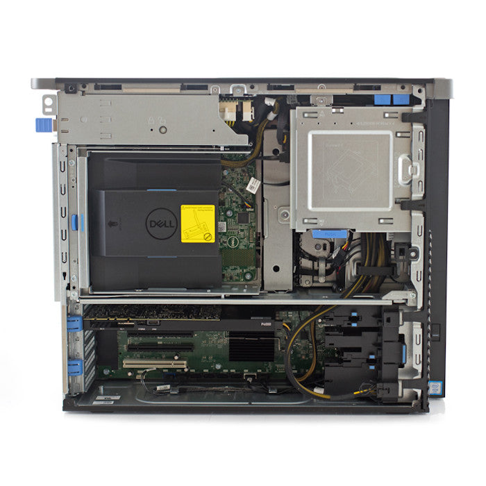 Workstation DELL Precision T7820, 2 x Intel 20 Core Xeon Gold 6138 up to 3.70GHz, 128GB DDR4 ECC, 1TB SSD+2TB HDD, nVidia Quadro P4000, GARANTIE 3 ANI