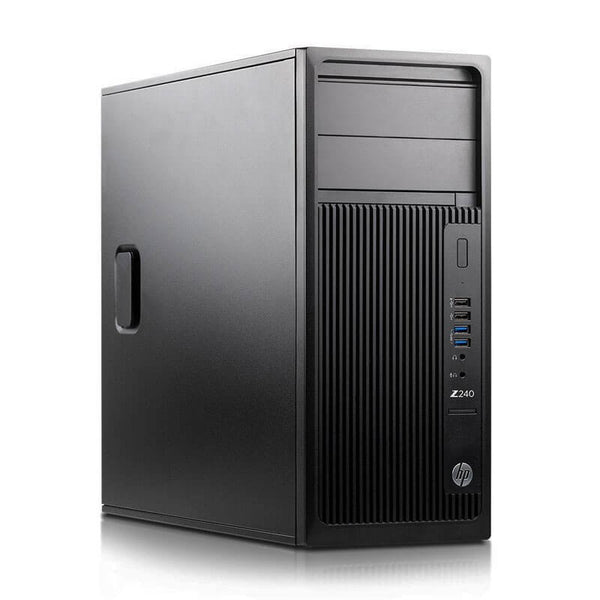 Workstation HP Z240 Intel Xeon E3-1220 v5 up to 3.5GHz,128GB SSD, 8GB DDR4, NVIDIA Quadro K620 2GB
