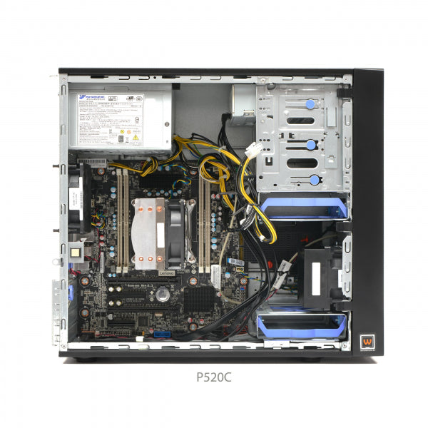 Workstation Lenovo P520c, Quad Core W-2123, 16GB DDR4, 256GB SSD+ 500GB HDD, Quadro P2000 GARANTIE 3 ANI