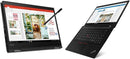 Laptop LENOVO ThinkPad Yoga L390 13.3" FHD, Touchscreen, I5-8265U, up to 3.8GHz, 16GB DDR4, 512GB SSD, Webcam, TouchPen