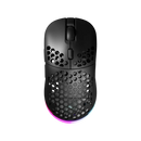 Mouse Gaming Wireless Nyfter NYF 22 19000 DPI, 1000 Hz, 72 g Negru, 2 skin-uri , RESIGILAT